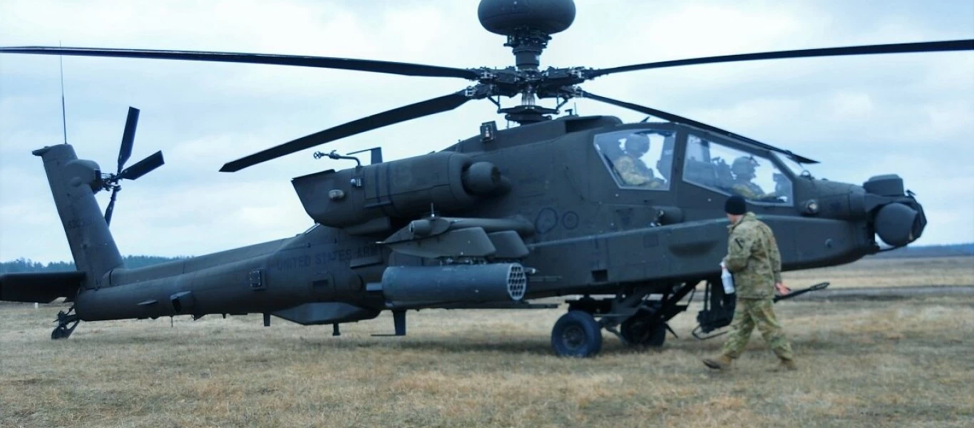 AH-64E Apache: 47 ελικόπτερα για 3 συμμάχους των ΗΠΑ (βίντεο)